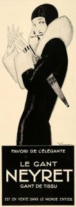 Neyret ad - Art Deco Illustration