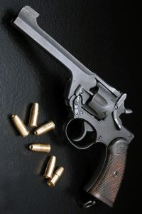 Webley revolver .455 caliber, 1915